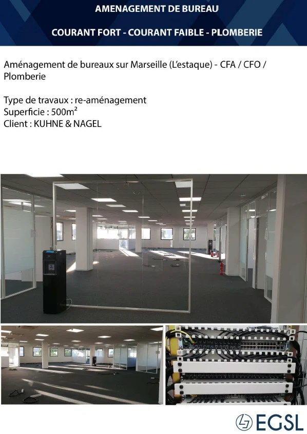 Bureaux Kühne+Nagel Marseille