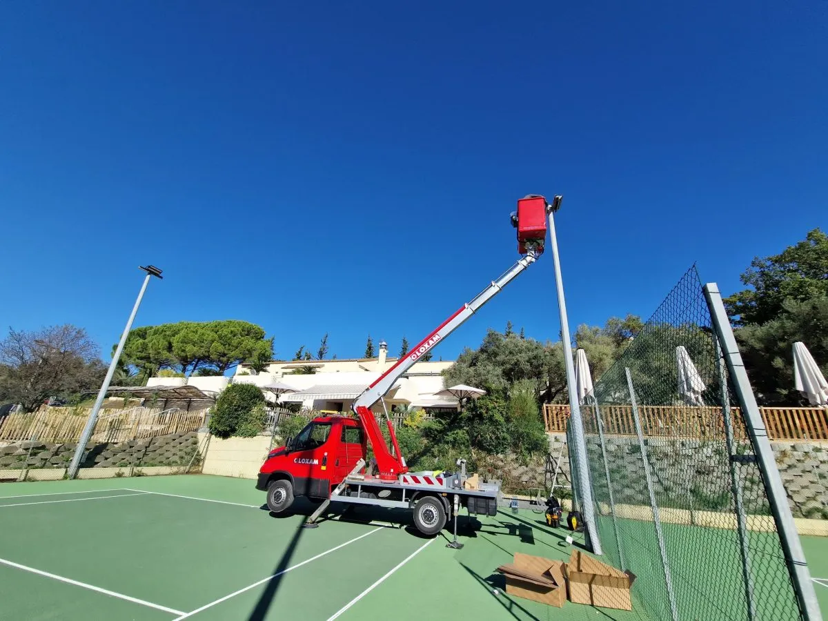 Électricité terrain sportif - Aix-en-Provence